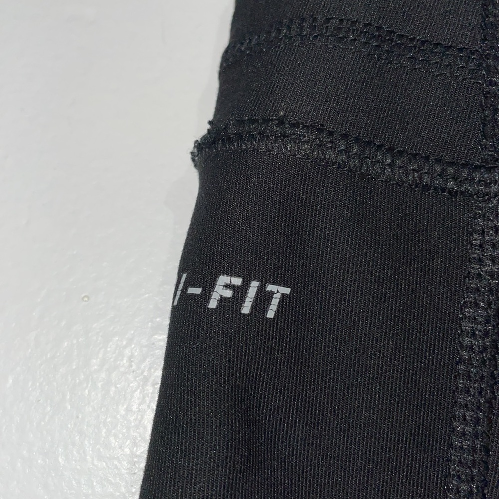 (2/$15) Size M Women’s Nike Black Yoga Pants/ Leggings Wide Leg - Picture 2 of 5